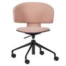 Studio Chair, Light pink, Black