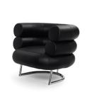 Bibendum armchair, Leather black