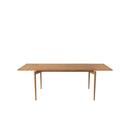 PURE Dining Table, 140 x 85 cm, Oiled oak, With 2 extension panels in the same colour (L 140-240 cm)