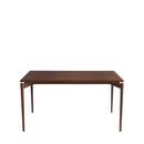 PURE Dining Table, 140 x 85 cm, Oiled walnut, Without extension plates
