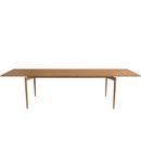 PURE Dining Table, 190 x 85 cm, Oiled oak, With 2 extension panels in the same colour (L 190-290 cm)