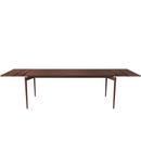 PURE Dining Table, 190 x 85 cm, Oiled walnut, With 2 extension panels in the same colour (L 190-290 cm)