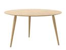 PLAYround Wood, White oiled oak, ø 90 cm, White oiled oak, 50 cm