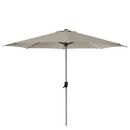 Sunshade Parasol, Silver, matt - Taupe