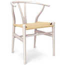 Details Carl Hansen & Søn CH24 Wishbone Chair CH24 Wishbone Chair, Rosy blush lacquered beech (Limited Edition), Nature mesh
