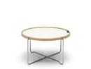 CH417 Tray Table, Laminate black / Laminate white