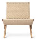 MG501 Cuba Chair, Oiled oak, Natural paper yarn