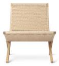 MG501 Cuba Chair, Soaped oak, Natural paper yarn