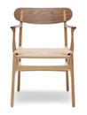 CH26 Dining Chair, Oiled oak/walnut, Natural