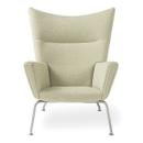 CH445 Wing Chair, Henge, Without footstool