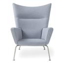 CH445 Wing Chair, Mode - Valley, Without footstool