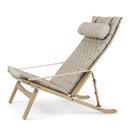 FK10 / FK11 Plico Chair, High back (FK10), White oiled oak