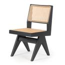 Capitol Complex Chair, Oak stained black, Without armrests