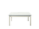 10 Table en tube basse, Grand Modèle, Outdoor, Ivory