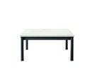 10 Table en tube basse, Grand Modèle, Outdoor, Black