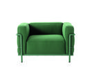 LC3 Fauteuil Grand Confort grand modèle Outdoor, Emerald green / green