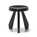 Tabouret Méribel Stool, Oak stained black