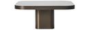 Bow Coffee Table, Brass burnished, H 31 x W 70 x D 70