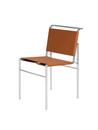 Roquebrune Chair, Cognac, Chrome-plated