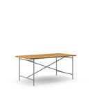 Eiermann 2 Dining Table, Oak natural, 160 x 83 cm, Basalt grey