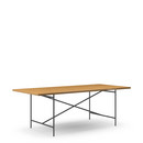 Eiermann 2 Dining Table, Oak natural, 200 x 90 cm, Black