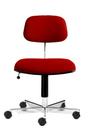 Kevi 2534, A: seat height 40-53 cm, Fabric hallingdal, Red