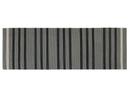 Rug/Runner Fleur, 80 x 240 cm, Grey/black