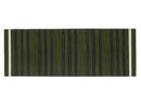 Rug Fleur, 80 x 240 cm, Moss/black
