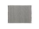 Rug Njord, 140 x 200 cm, Light grey/black