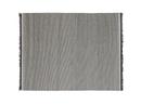 Rug Njord, 170 x 240 cm, Light grey/black