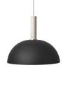 Collect Lighting, High, Light grey, Dome, Black