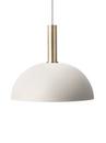 Collect Lighting, High, Brass, Dome, Light grey