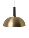 Collect Lighting, High, Black, Dome, Brass