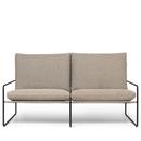 Desert Sofa 2-Seater, Black / dolce