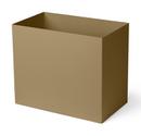 Plant Box Pot, Large (W 19,5 x D 33 cm), Olive