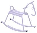 Adada Rocking Horse, Marshmallow