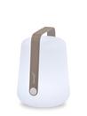 Balad Light, Small (25 cm) with candlelight flicker mode, Nutmeg