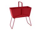 Basket Planter, H 84 x W 70 cm, Poppy