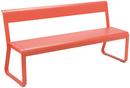 Bellevie Bench with Back, Capucine