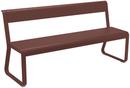 Bellevie Bench with Back, Russet