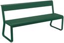 Bellevie Bench with Back, Cedar green