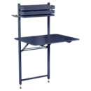 Bistro Balcony Table, Deep blue