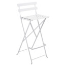 Bistro Bar Stool, Cotton white