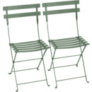 Bistro Folding Chair Set of 2, Cactus