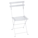 Bistro Folding Chair, Cotton white