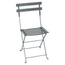 Bistro Folding Chair, Storm grey