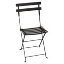 Bistro Folding Chair, Liquorice