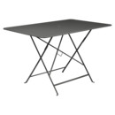 Bistro Folding Table rectangular, H 74 x W 117 x D 77 cm, Liquorice