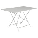 Details Fermob Bistro Folding Table rectangular Bistro Folding Table rectangular, H 74 x W 117 x D 77 cm, Steel grey