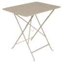 Bistro Folding Table rectangular, H 74 x W 77 x D 57 cm, Nutmeg